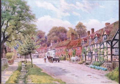 Elmley Cottage, Worcester, da The Cottages and the Village Life of Rural England pubblicato da Dent & Sons Limited, 1912 da Alfred Robert Quinton